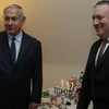 Thủ tướng Israel Benjamin Netanyahu và Ngoại trưởng Mike Pompeo. (Nguồn: timesofisrael.com)