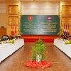 Quang cảnh hội đàm giữa Đoàn đại biểu Bộ Tư lệnh Bộ đội Biên phòng Việt Nam và đoàn Campuchia do Đại tướng Hun Manet làm Trưởng đoàn. (Ảnh: TTXVN)