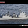 Tàu hải quân Hàn Quốc. (Nguồn: NHK)