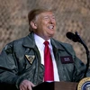 Tổng thống Trump phát biểu tại căn cứ không quân Al Asad, Iraq. (Nguồn: AP)