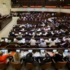 Toàn cảnh một phiên họp Quốc hội Israel. (Ảnh: AFP/TTXVN)