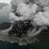 Núi lửa Anak Krakatau. (Nguồn: telegraph.co.uk)