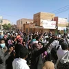 Người dân Sudan biểu tình. (Nguồn: AFP)