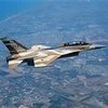 Máy bay chiến đấu F-16 AC của Israel. (Ảnh: AFP/TTXVN)