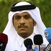 Ngoại trưởng Qatar Sheikh Mohammed Bin Abdulrahman Al Thani. (Nguồn: AFP/TTXVN)