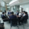Các quan chức Hàn Quốc và Triều Tiên thảo luận tại thành phố Kaesong năm 2018. (Ảnh: Yonhap/TTXVN)