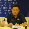 Huấn luyện viên Nguyễn Quốc Tuấn. (Ảnh: Nhóm phóng viên TTXVN tại Campuchia)