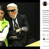 Kendall Jenner, G-Dragon và sao quốc tế tiếc thương Karl Lagerfeld