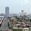Một góc thành phố Đà Nẵng nhìn từ cầu Thuận Phước. (Ảnh: An Đăng/TTXVN)