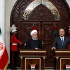 Tổng thống Iran Hassan Rouhani (trái) và Tổng thống Iraq Barham Salih. (Nguồn: Reuters)
