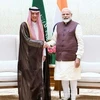 Thủ tướng Ấn Độ Narendra Modi và Quốc vụ khanh Đối ngoại Saudi Arabia. (Nguồn: ndtv.com)