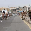 Binh sỹ Libya được triển khai tại thủ đô Tripoli. (Ảnh: AFP/TTXVN)