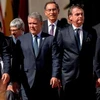 Các Tổng thống của Argentina, Colombia, Peru, Brazil, Paraguay và Chile. (Nguồn: AFP)