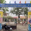 Trường Tiểu học Tiên Sơn, thôn Thần Chúc, xã Tiên Sơn, Việt Yên, Bắc Giang. (Ảnh: Đồng Thúy/TTXVN)