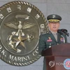 Trung tướng Lee Seung-do phát biểu ngày 12/4. (Nguồn: Yonhap)