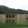 Đập chính thủy điện A Vương nhìn từ thượng lưu. (Nguồn: avuong.com)