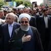 Tổng thống Rouhani tại al-Quds (Jerusalem) ngày 31/5. (Nguồn: AFP)