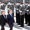 Tổng thống Hàn Quốc Moon Jae-in và người đồng cấp Phần Lan Sauli Niinisto. (Nguồn: koreajoongangdaily.joins.com)