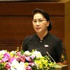 Chủ tịch Quốc hội Nguyễn Thị Kim Ngân. (Ảnh: Phương Hoa/TTXVN0
