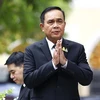 Thủ tướng Thái Lan Prayut Chan-o-cha phát biểu trước báo giới tại Bangkok ngày 6/6/2019. (Ảnh: THX/TTXVN)