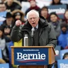 Thượng nghị sỹ Mỹ Bernie Sanders trong chiến dịch vận động tranh cử Tổng thống. (Ảnh: THX/TTXVN)