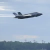 Máy bay chiến đấu F-35 cất cánh từ căn cứ quân sự ở Florida, Mỹ. (Ảnh: AFP/TTXVN)
