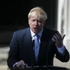 Thủ tướng Anh Boris Johnson phát biểu tại London ngày 24/7/2019. (Ảnh: THX/TTXVN)