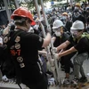 Những người biểu tình Hong Kong. (Ảnh: AFP/TTXVN)