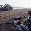 Quang cảnh chiến dịch quân sự tại Donbass. (Nguồn: Voice of people today)