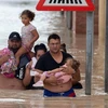 Cảnh lũ lụt ở Hy Lạp. (Nguồn: devdiscourse.com)