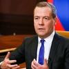 Thủ tướng Nga Dmitry Medvedev. (Nguồn: Tass)