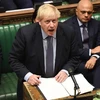 Thủ tướng Anh Boris Johnson phát biểu tjai Quốc hội. (Nguồn: AFP/Getty images)