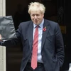 Thủ tướng Anh Boris Johnson tại số 10 phố Downing, London, ngày 29/10/2019. (Ảnh: THX/TTXVN)