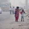 Quang cảnh ô nhiễm ở Ấn Độ. (Nguồn: PTI)