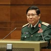 Đại tướng Ngô Xuân Lịch, Bộ trưởng Bộ Quốc phòng. (Ảnh: Dương Giang/TTXVN) 