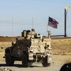 Quân đội Mỹ tuần tra tại tỉnh Hasakeh, Đông Bắc Syria ngày 6/11/2019. (Ảnh minh họa. AFP/TTXVN)