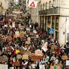 Đây là cuộc tuần hành vì khí hậu thứ tư ở Bồ Đào Nha. (nguồn: Reuters)