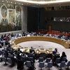 Một cuộc họp của Hội đồng Bảo an Liên hợp quốc tại New York, Mỹ. (Ảnh: THX/TTXVN)