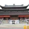 Điện Tam Thế - công trình lớn nhất trong quần thể chùa Tam Chúc