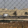 Đại sứ quán Mỹ ở vùng Xanh của thủ đô Baghdad, Iraq. (Ảnh: AFP/TTXVN)