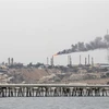 Một cơ sở khai thác dầu của Iran ở đảo Khark, ngoài khơi vùng Vịnh. (Ảnh: AFP/TTXVN)