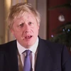 Thủ tướng Anh Boris Johnson phát biểu tại London. (Ảnh: AFP/TTXVN)
