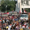 Các cuộc biểu tình ở Iran. (Ảnh: THX/TTXVN)