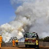 Khói bốc lên trong đám cháy rừng tại Penrose, New South Wales, Australia, ngày 10/1/2020. (Ảnh: AFP/ TTXVN)