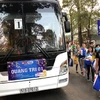 Chuyến xe nghĩa tình đưa công nhân nghèo ở Đồng Nai về quê đón Tết