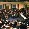 Toàn cảnh phiên họp Thượng viện Mỹ ở Washington, DC. (Ảnh: AFP/TTXVN)