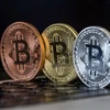 Đồng tiền điện tử Bitcoin. (Ảnh: AFP/TTXVN)