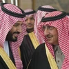 Mohammed bin Nayef (phải) - người từng là Thái tử và Thái tử Mohammed bin Salman (trái). (Nguồn: AFP)