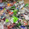 Rác thải nhựa được thu thập để tái chế tại nhà máy ở Asker, đông nam Na Uy. (Ảnh: AFP/TTXVN)