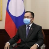 Thứ trưởng Bộ Ngoại giao Lào, ông Thongphane Savanphet. (Ảnh: Phạm Kiên/Vietnam+)